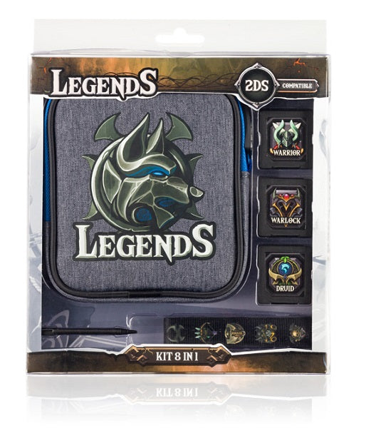 Indeca - Kits 8 composants Legends (Nintendo 2Ds) Indeca - Kits 8 composants Legends (Nintendo 2Ds)